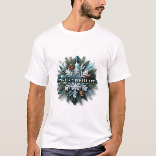 Intricate Frozen Evergreen T-Shirt