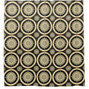 Intricate Golden Mandala Design