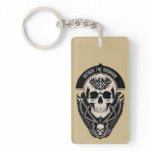 Intricate Gothic Skull Illustration