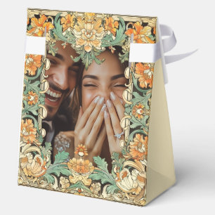 Intricate Inca Aztec Influence Motif & Filigree Favor Box