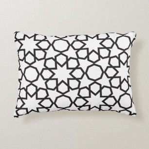 Intricate Islamic Patterns Accent Pillow