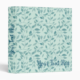 Intricate Ivy Botanical Pattern Binder