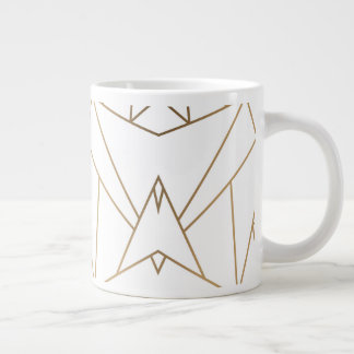 Intricate Lines  Large Coffee Mug
