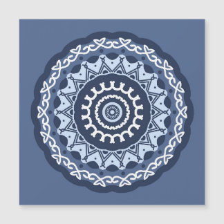 Intricate Mandala Design magnetic card