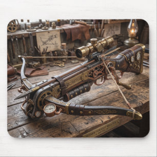 Intricate Medieval Crossbow Mouse Pad