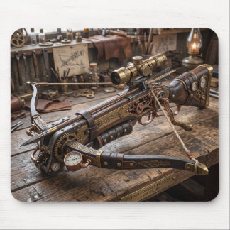 Intricate Medieval Crossbow Mouse Pad