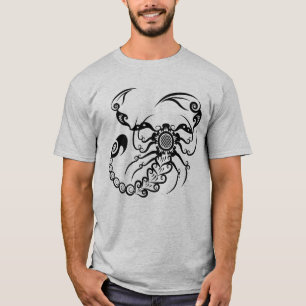 Intricate Ornate Mandala Scorpion Design T-Shirt