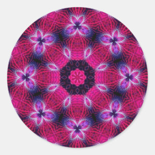Intricate Pink Sticker