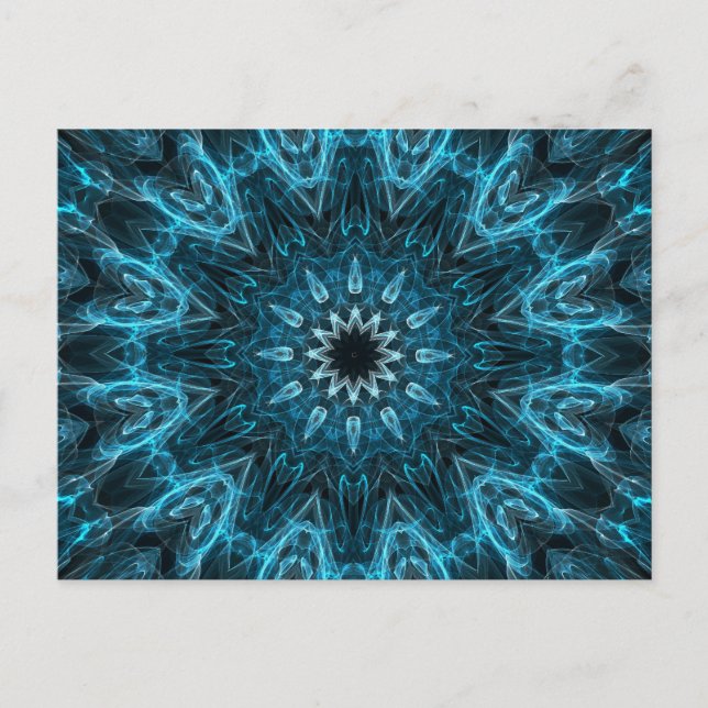 intricate snowflake postcard (Front)