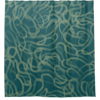 Intricate stippled texture, turquoise abstract pat