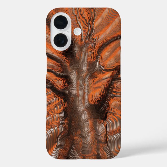 Intricate Swirling Tree Artwork  Case-Mate iPhone Case (Back)