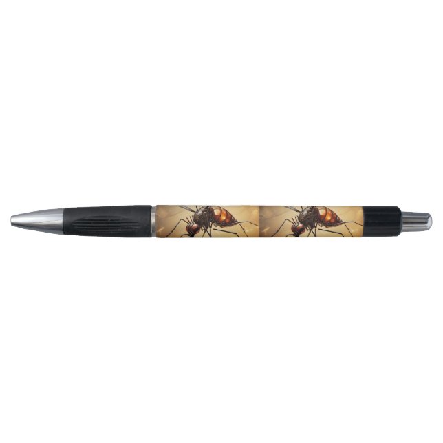 Intricate Wings: The Mosquito Fractal Art Pen (Front)