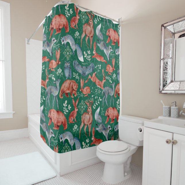  Intricate woodland animals pattern (In Situ)