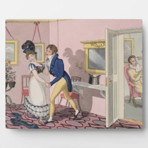 Intrigue, plate 10 from 'The Necessary Qualificati Plaque