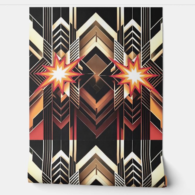 Introducing our Peel and Stick Wallpaper (Unrolling)