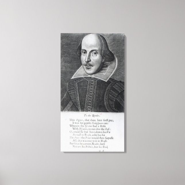 Introduction, 'Mr. William Shakespeares Canvas Print (Front)