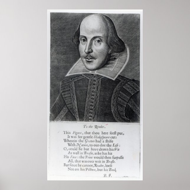 Introduction, 'Mr. William Shakespeares Poster (Front)