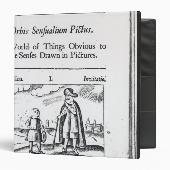 Introduction to 'Orbis Sensualium Pictus' Binder (Front/Inside)