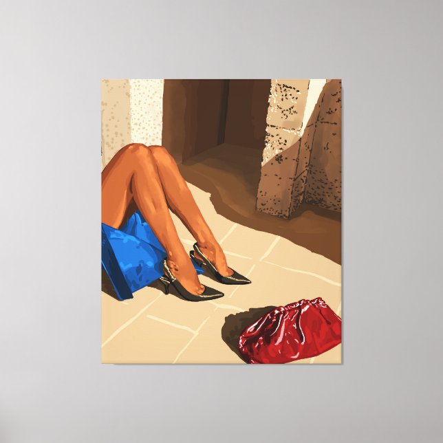 Introspection Canvas Print (Front)