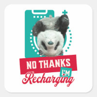 Introvert Burnout Panda Social Battery Design