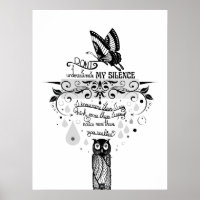 Introvert Empath Silence wisdom ink quote