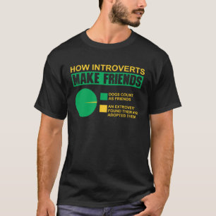Introvert Facts Anti Social Introvert For Men Wome T-Shirt