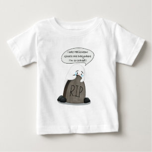 Introvert ghost hate Halloween Baby T-Shirt