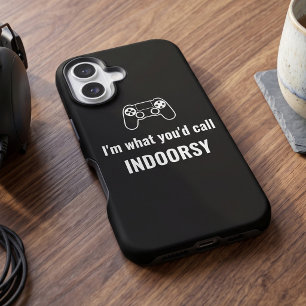 Introvert Humour - Personalized Gaming iPhone 16 Case