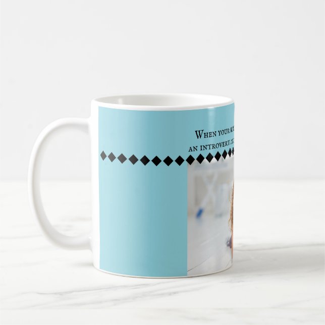 Introvert Meme Mug (Left)