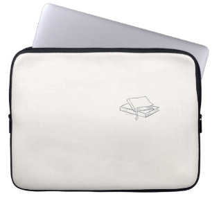Introvert Minimalist Line Art Laptop Sleeve