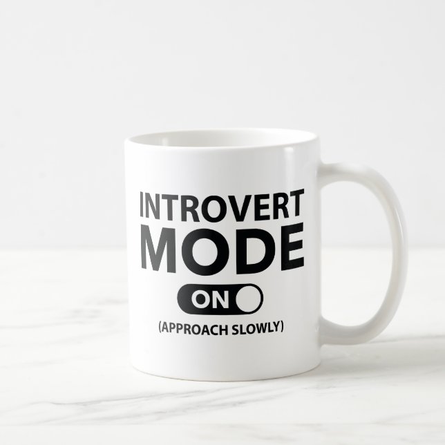 Introvert Mode On Coffee Mug (Right)