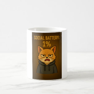 Introvert Mood Mug – Grumpy Cat Edition