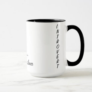 Introvert Mug : Shh, Profitez du silence