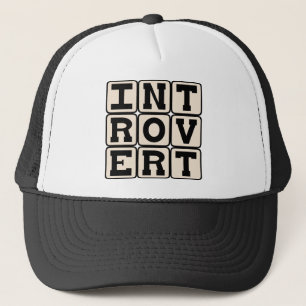 Introvert, Personality Trait Trucker Hat