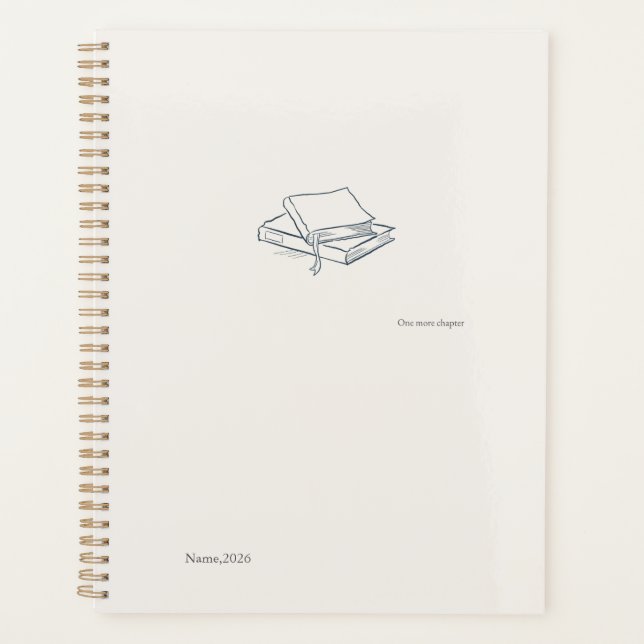 Introvert Quiet Solitude Planner (Front)