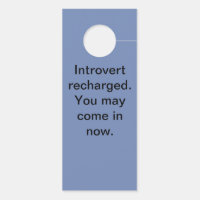Introvert recharge