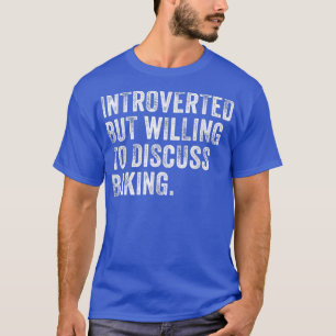 Introverted But Willing To Discuss Baking Bakery V T-Shirt