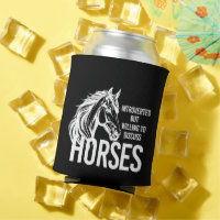 Introverted but willing to discuss horses funny