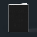 Introverted But Willing To Discuss Jesus Funny Ant Card<br><div class="desc">Introverted But Willing To Discuss Jesus Funny Antisocial</div>