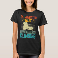 Introverted Climber Vintage Rock Climbing Boulderi