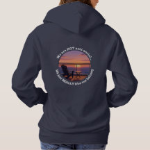 Introverted Cruise Couple Balcony Hoodie