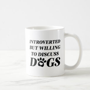Introverted Dogs Coffee Mug
