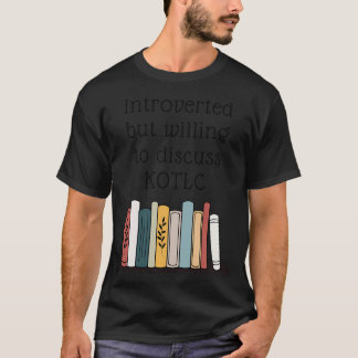 Introverted Kotlc Book Series Fan Sophie Foster Fa T-Shirt