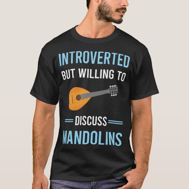 Introverted Mandolin T-Shirt (Front)