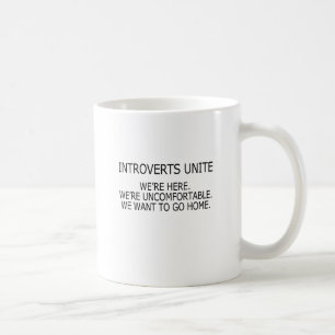 introverts coffee mug