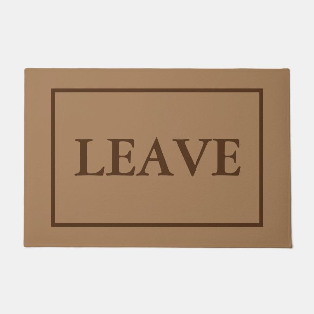 Introvert's Doormat (Front)