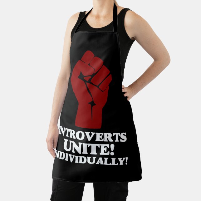 Introverts Unite Apron (Insitu)