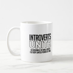 Introverts Unite: Occasionally Coffee Mug