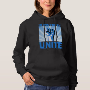 Introverts Unite Separately In Their Own Homes Ret Hoodie