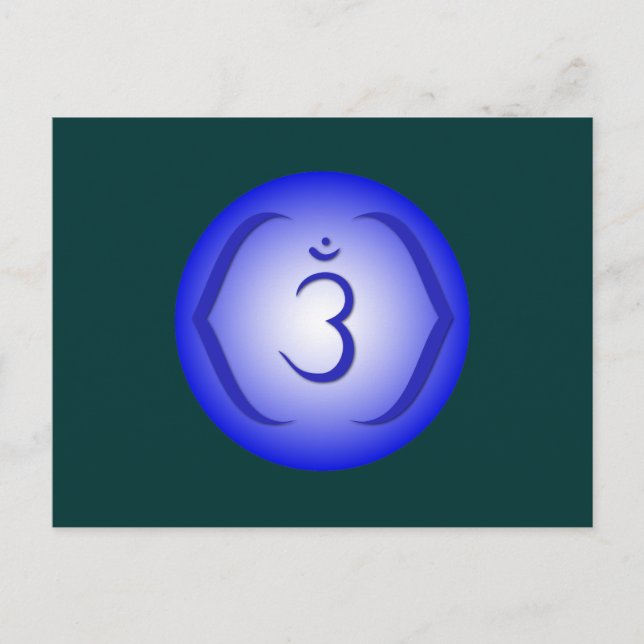 Intuition Chakra - Ajna Postcard (Front)